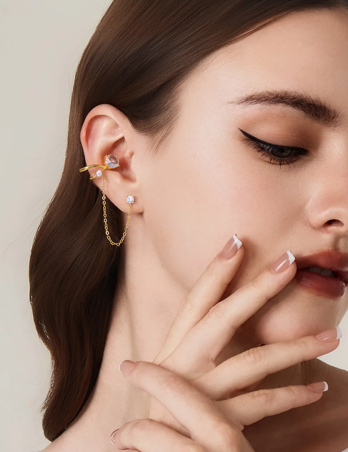 Womens 18k Gold Plated  Earrings 3