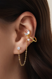 Womens 18k Gold Plated  Earrings | CicyBell