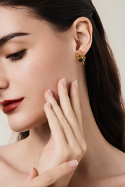 Womens Gold Spider Earrings | CicyBell