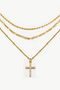Womens Gold Layered Necklaces 1