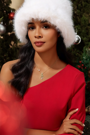 Womens Christmas Tree Pendant Necklace | CicyBell