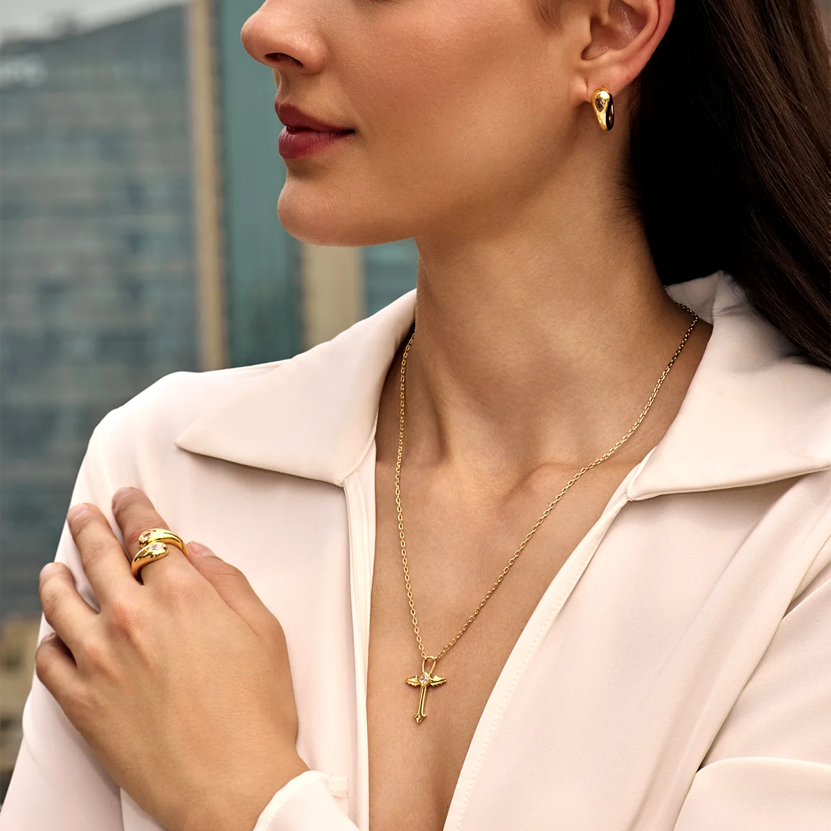  Womens 18k Gold Plated Bracelets 2