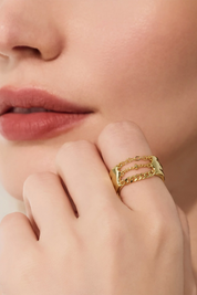 Womens Gold Rings 3