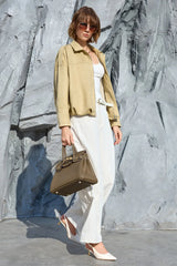 Womens Khaki Bomber Jackets | CicyBell