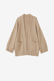 Womens Khaki Oversized Cardigans | CicyBell