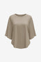 Womens Khaki Summer Oversized T-shirts 2