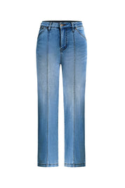 Womens Light Blue Wide Leg Jeans | CicyBell