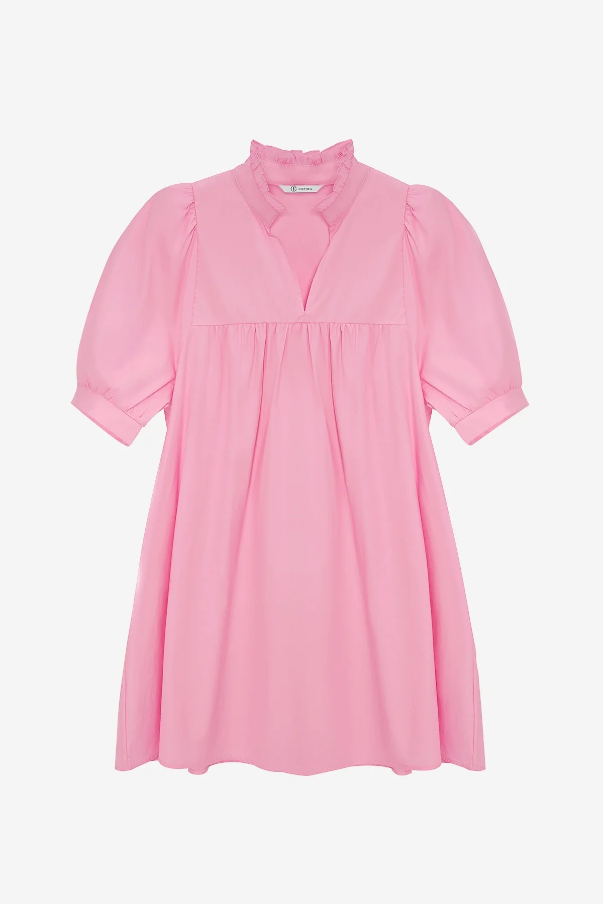 Womens Pink V Neck Dress | CicyBell