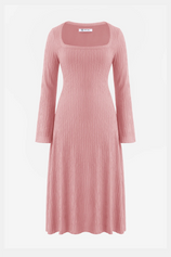 Womens Pink Sweater Dress | CicyBell
