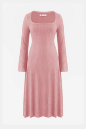 Womens Pink Sweater Dress | CicyBell