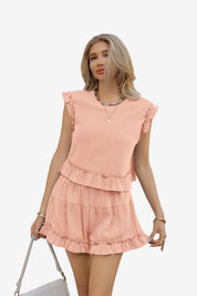 Womens Pink Pajamas Lounge Sets