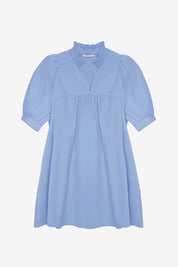 Womens Sky Blue V Neck Dress | CicyBell
