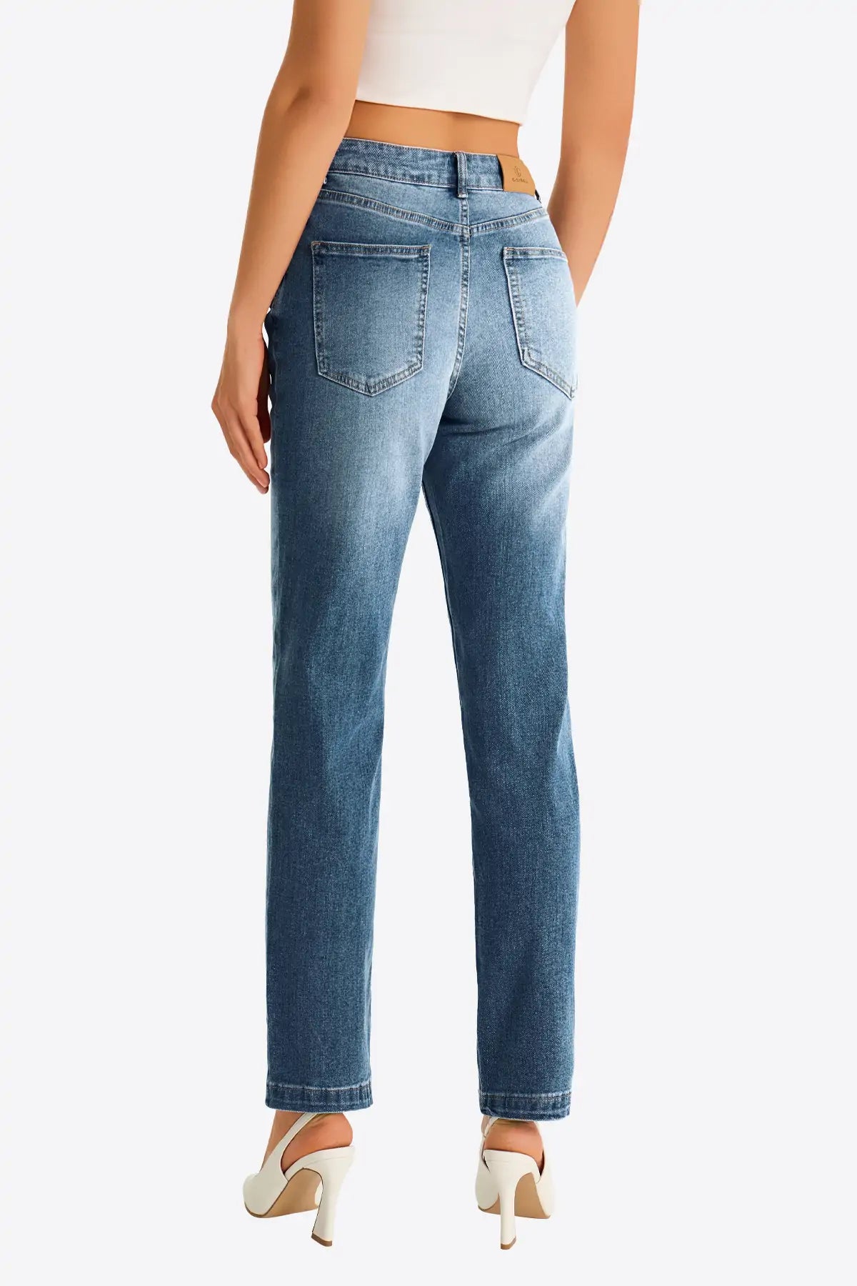 Womens Wash Blue Skinny Jeans | CicyBell