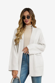 Womens White Oversized Cardigans 1