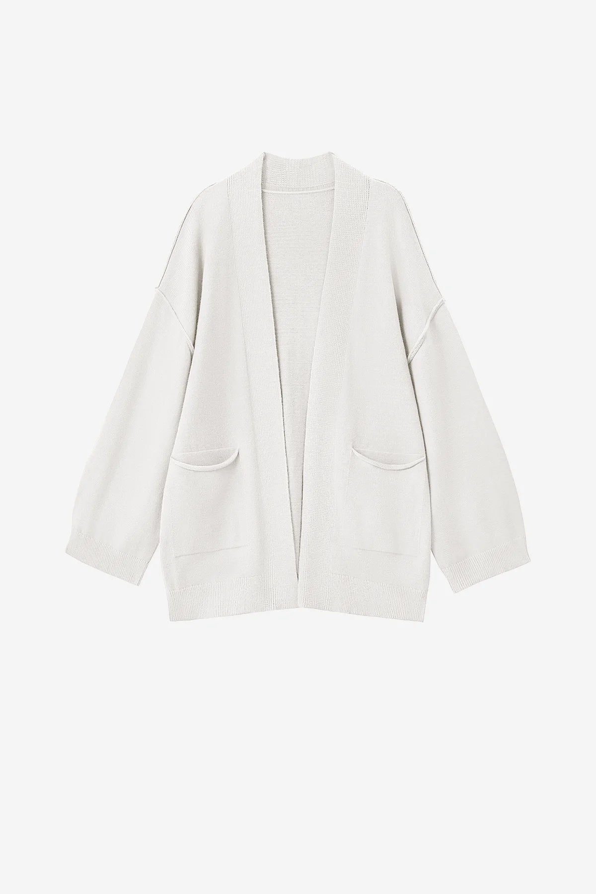 Womens White Oversized Cardigans | CicyBell