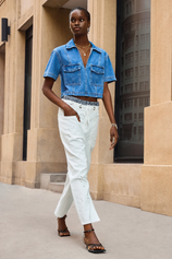 Womens White Wide Leg Jeans | CicyBell