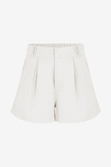 Womens White High Waisted Shorts | CicyBell