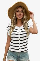 Womens White Sweater Tops 1