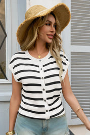 Womens White Sweater Tops 3