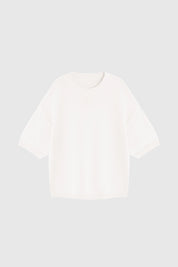 Womens White Half Sleeve Sweaters | CicyBell