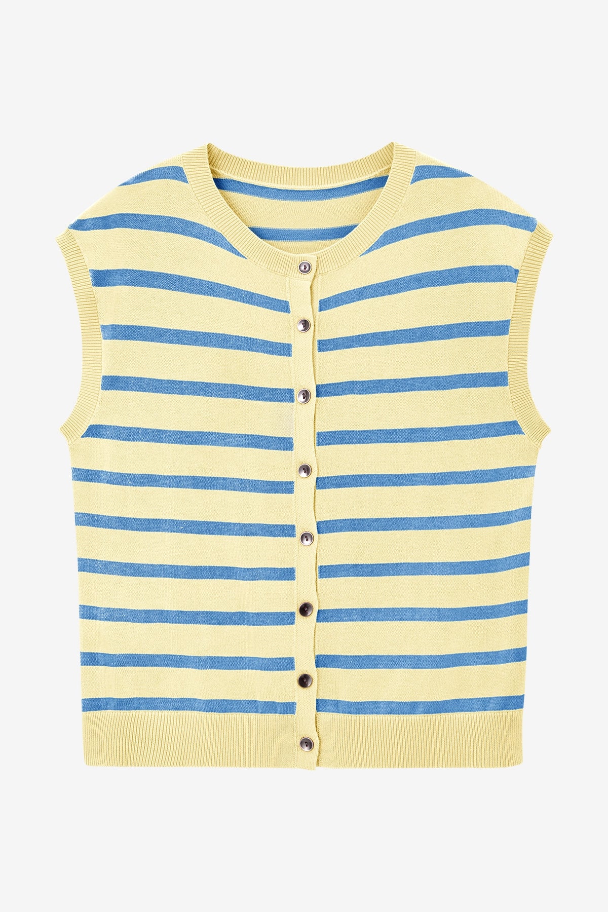 Womens Yellow Sweater Tops | Cicy Bell