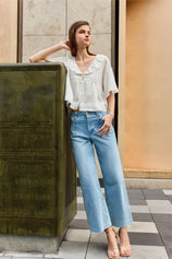 Womens Light Blue Jeans 1