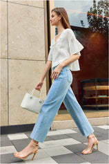 Womens Light Blue Jeans 2