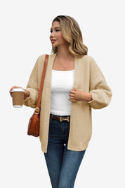 Womens Apricot Oversized Cardigan Sweaters | CicyBell