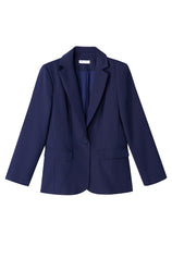 Cicy Bell Womens Black Casual Work Blazers
