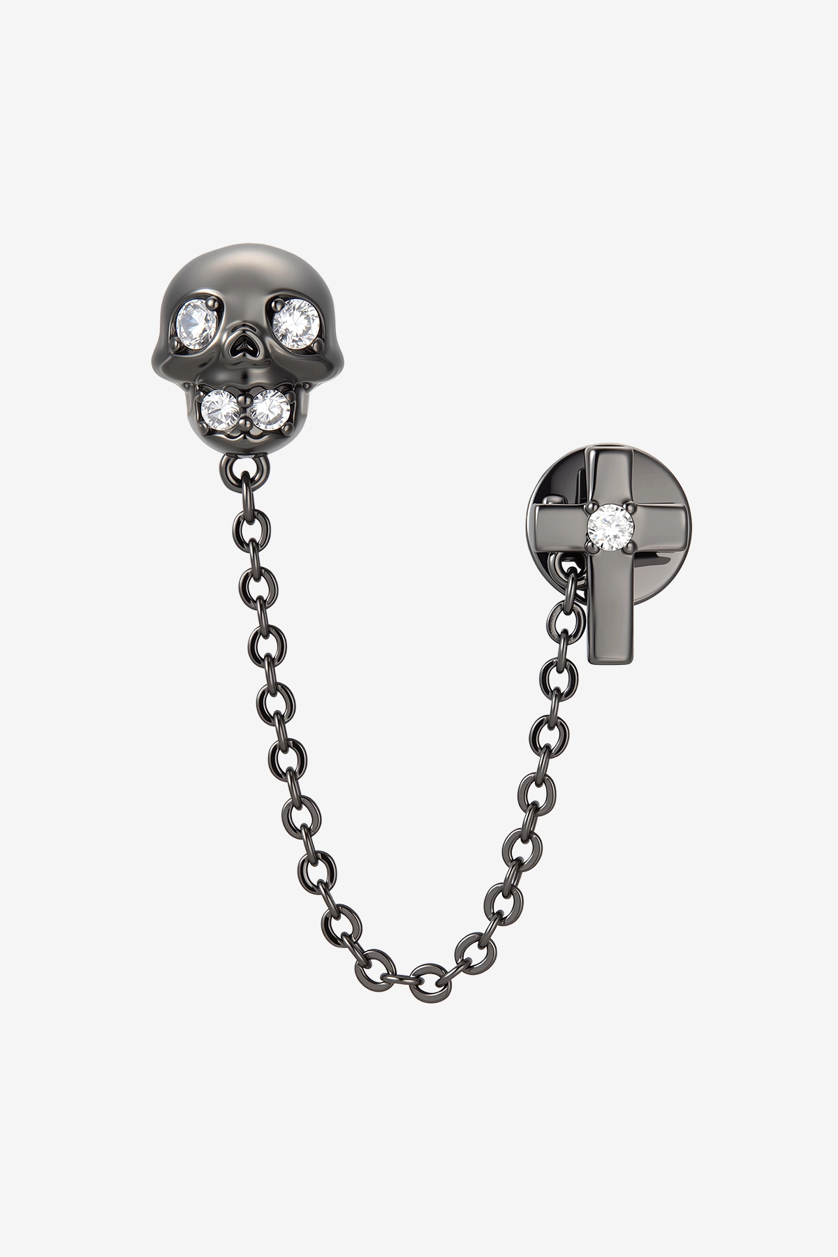 Cicy Bell Halloween Skull Brooch1