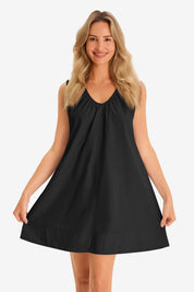 Cicy Bell Women's Babydoll Tank Mini Dress1