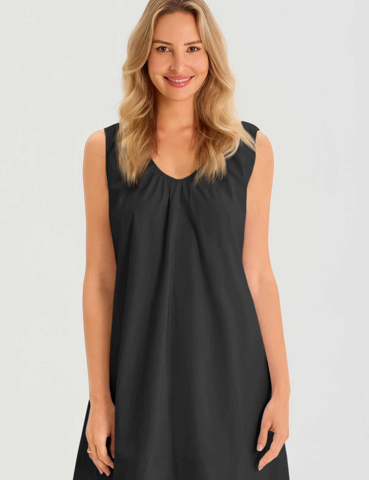 Cicy Bell Women's Babydoll Tank Mini Dress2