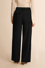 Cicy Bell Womens Black Dress Pants