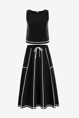 Womens Black Summer 2 Piece Outfits | CicyBell