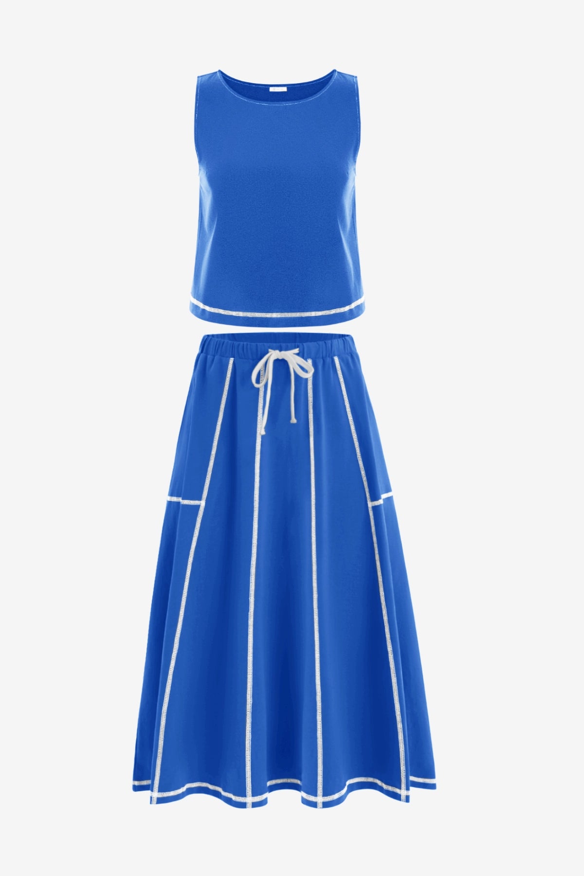 Womens Blue Summer 2 Piece Outfits | CicyBell