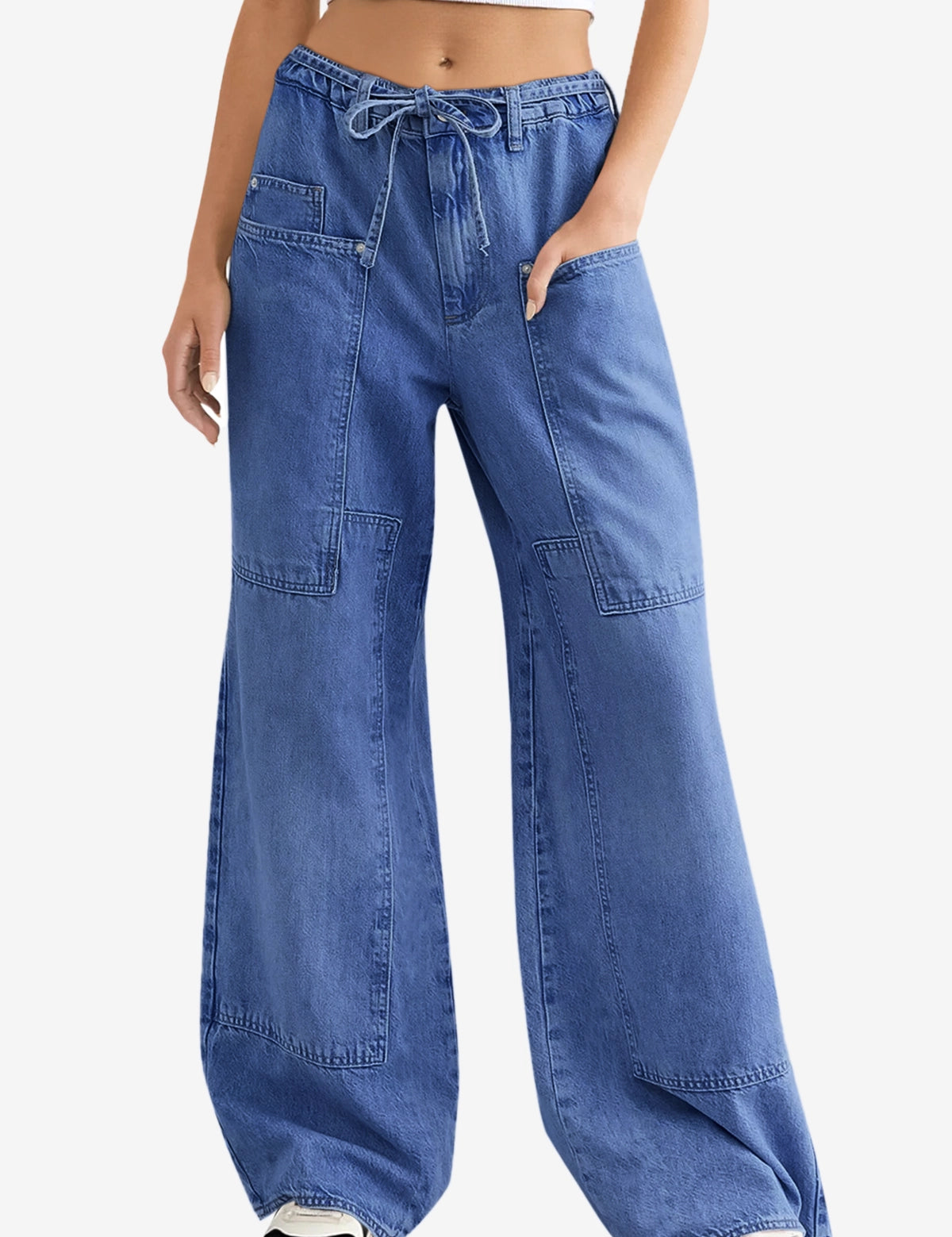 Cicy Bell Women's Wide Leg Jeans1