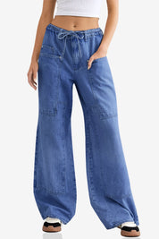 Cicy Bell Women's Wide Leg Jeans1