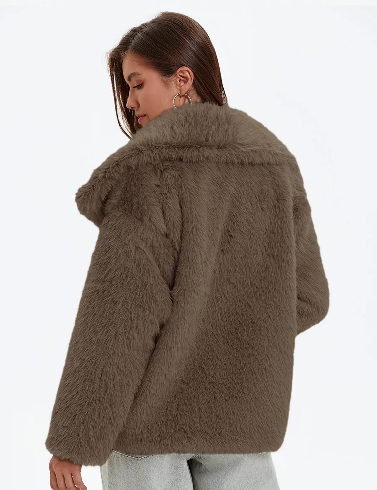 Cicy Bell Women's Faux Fur Coat3