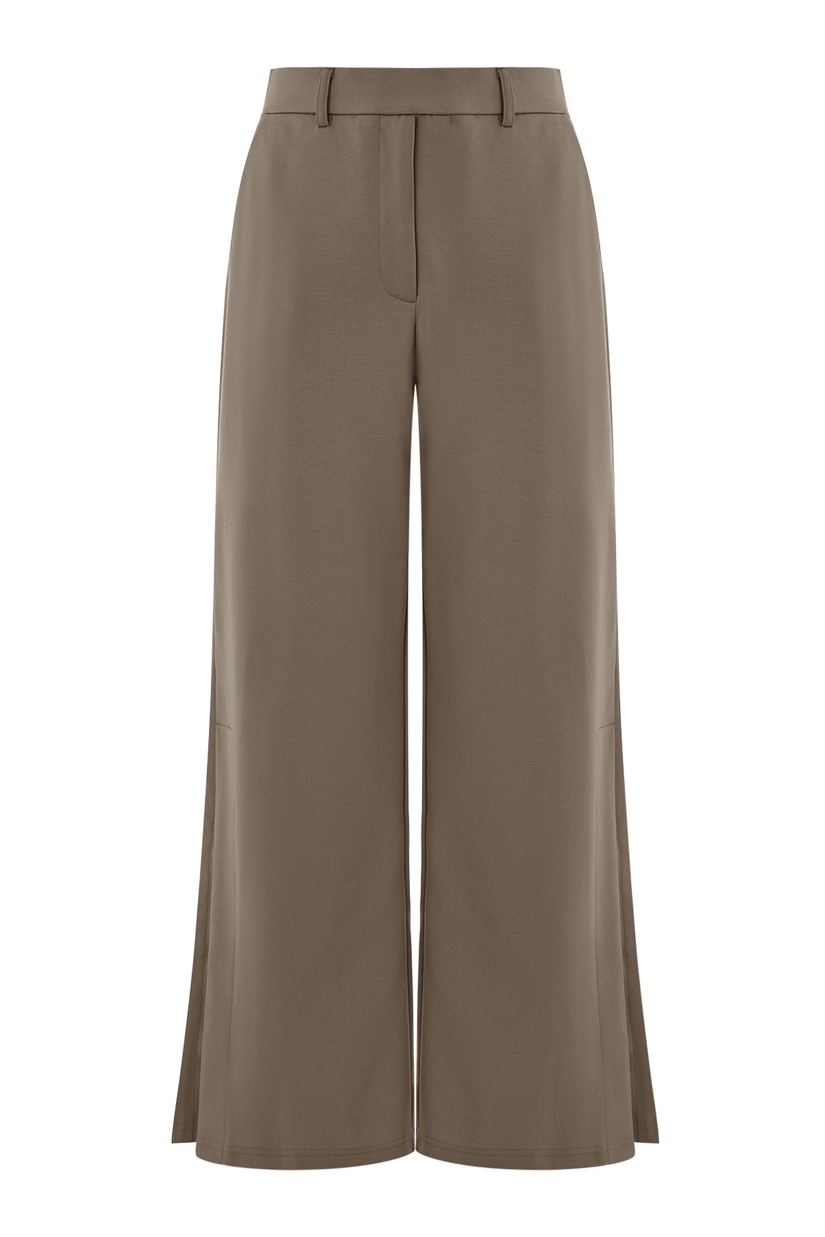 Cicy Bell Womens Brown Dress Pants