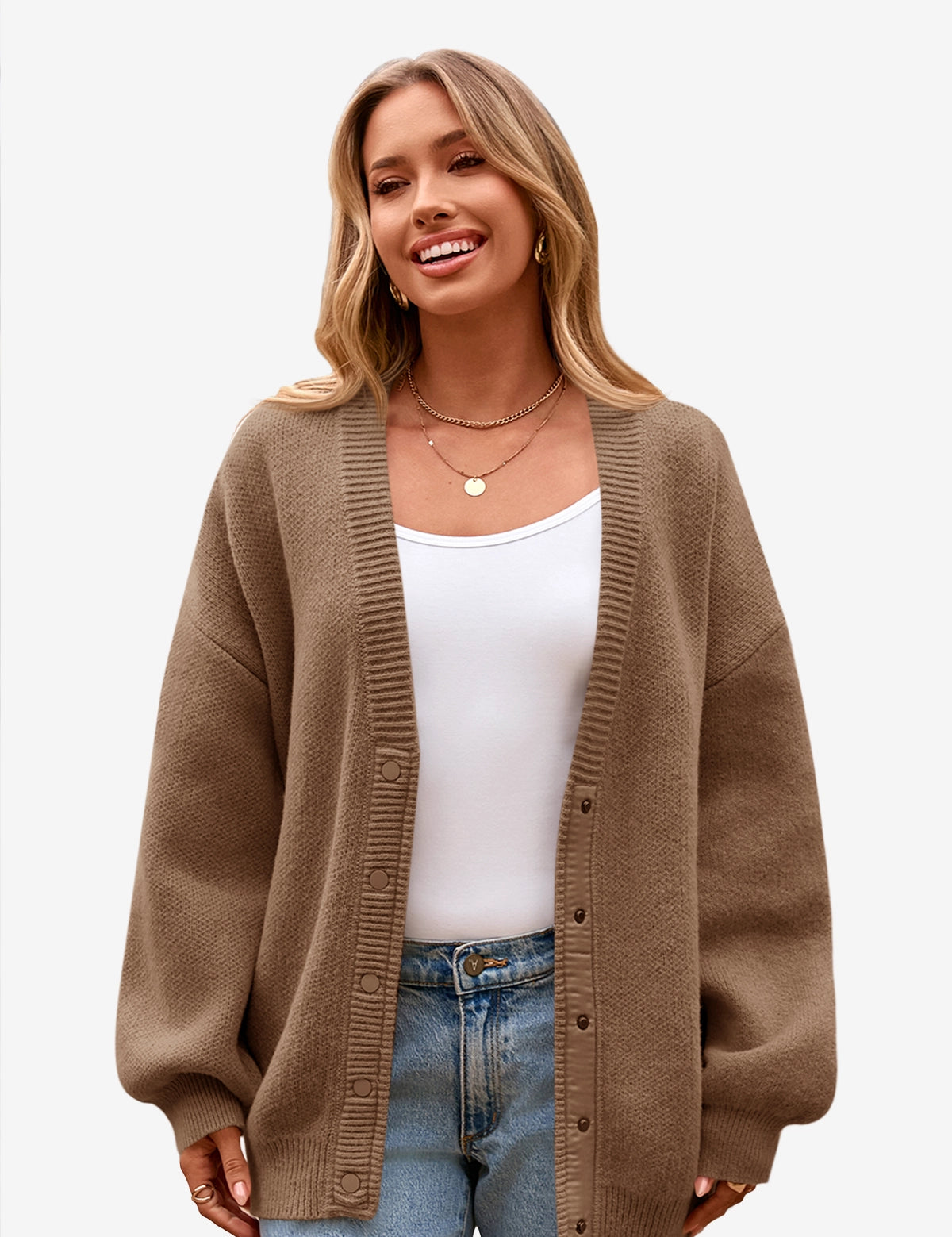  Cicy Bell Women's Oversized Chunky Cardigan 1