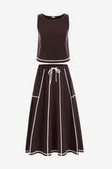 Womens Coffee Summer 2 Piece Outfits | CicyBell