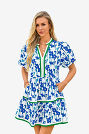 Cicy Bell Women's V-Neck Floral Mini Dress1