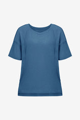 Womens Dark Blue Oversized T Shirts | CicyBell