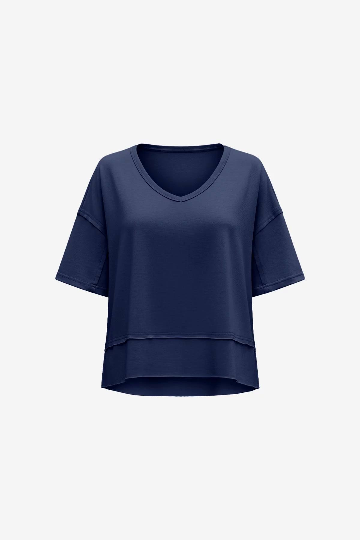 Womens Dark Blue Oversized T-Shirts | CicyBell