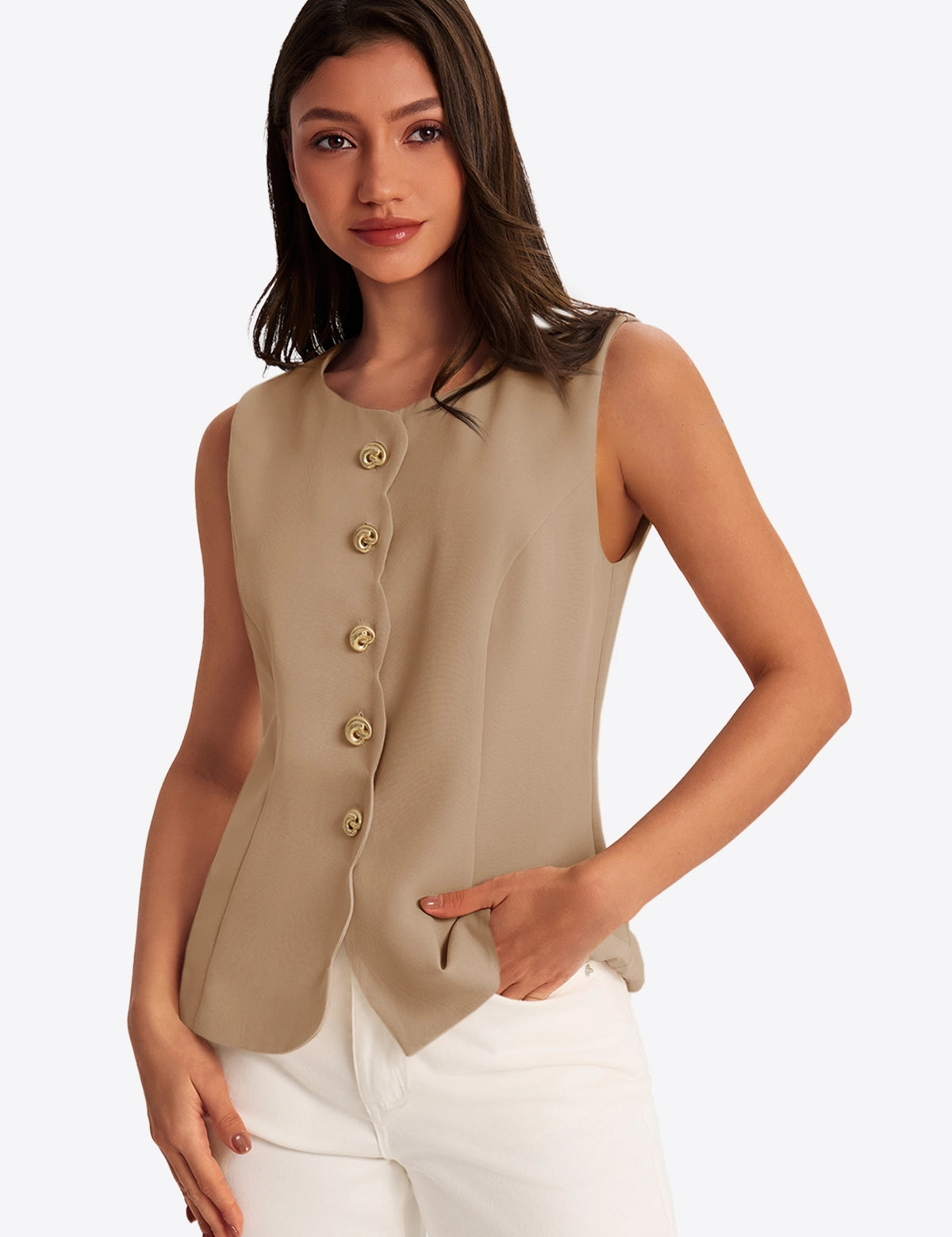 CICYBELL-Women-DarkKhaki-Vests-J7K242-1.webp