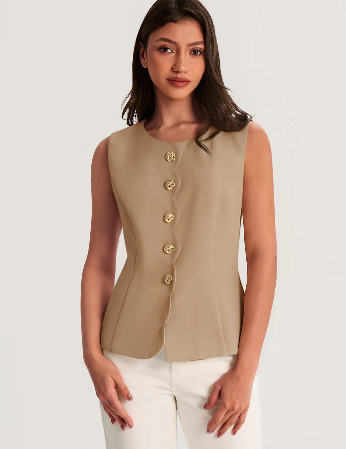 CICYBELL-Women-DarkKhaki-Vests-J7K242-3.webp