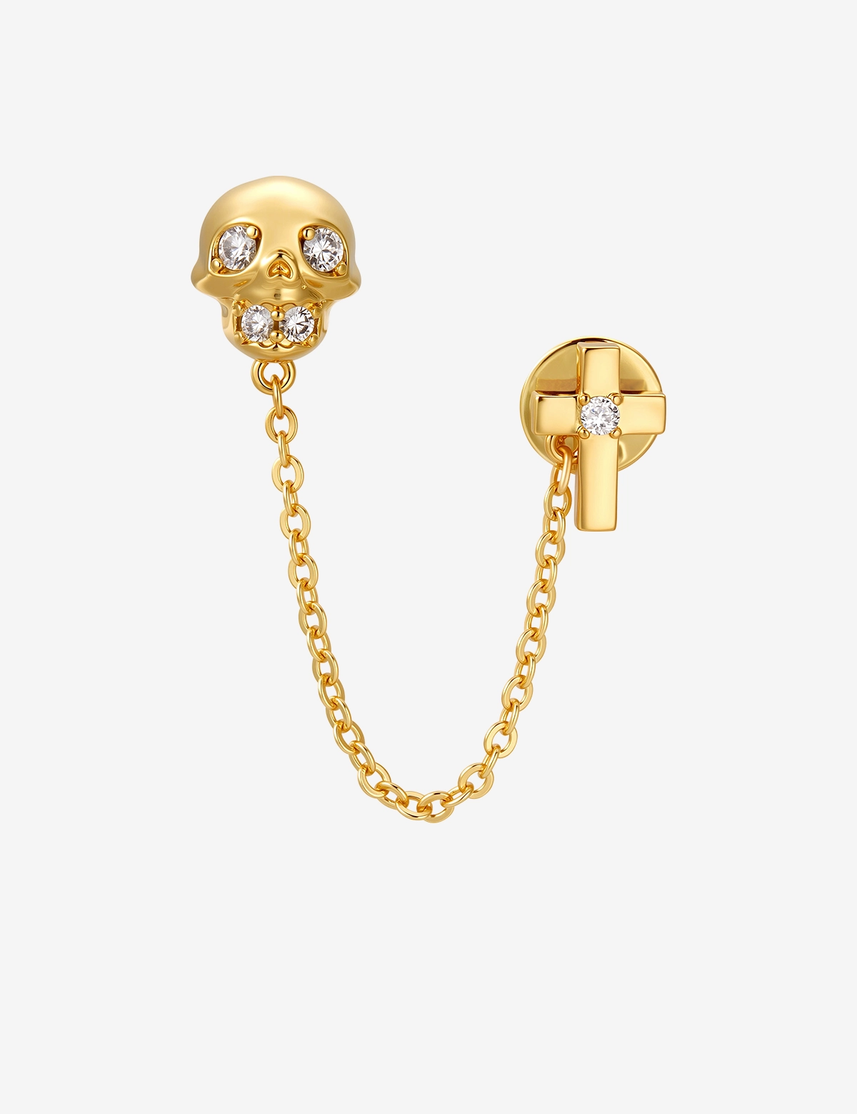 Cicy Bell Halloween Skull Brooch1
