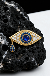 Cicy Bell Evil Eye Brooch Pin2