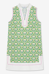 Womens Green Summer Floral Printed Mini Dress  | CicyBell