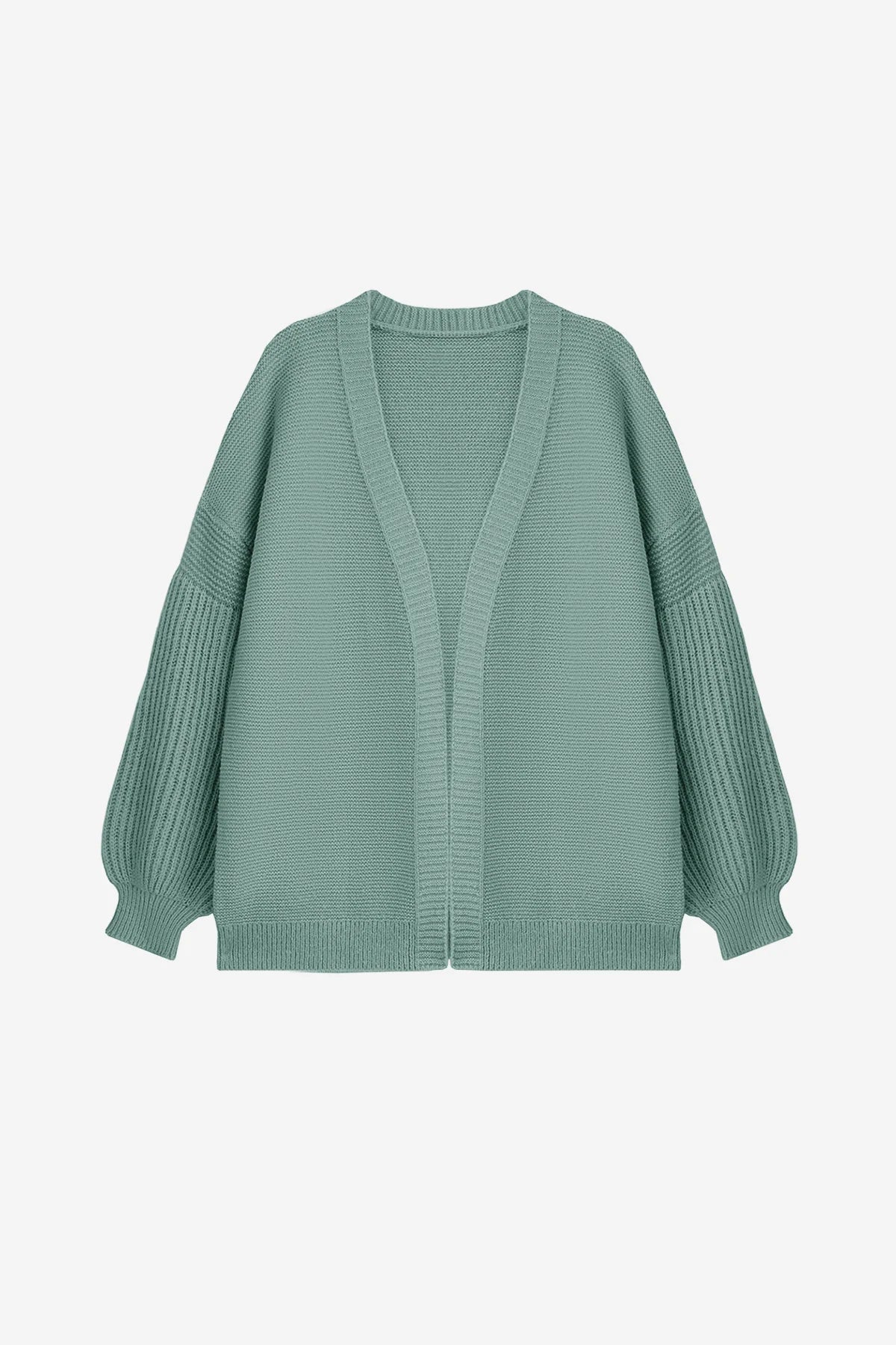 Womens Green Oversized Cardigan Sweaters | CicyBell